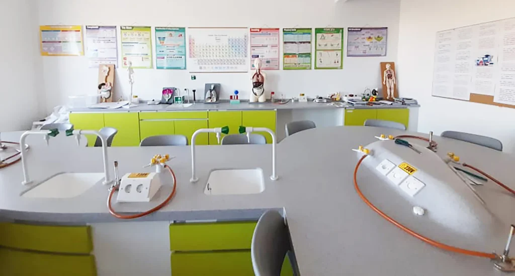 British International School Timisoara Science Laboratory