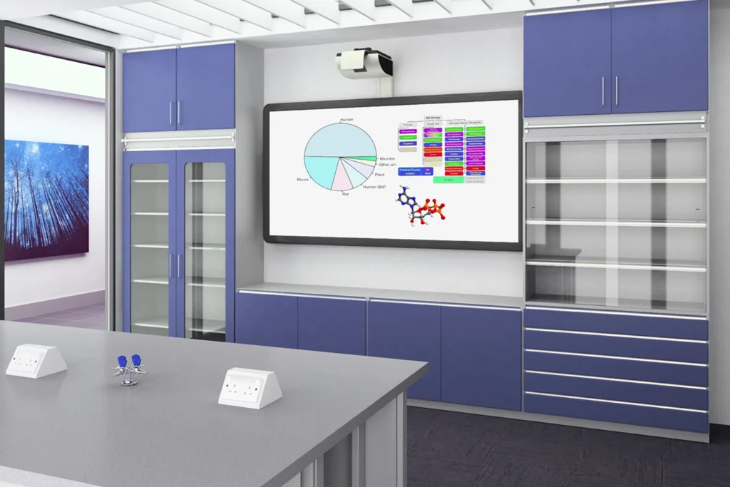 Cam 04 Smartboard - laboratory fit-out