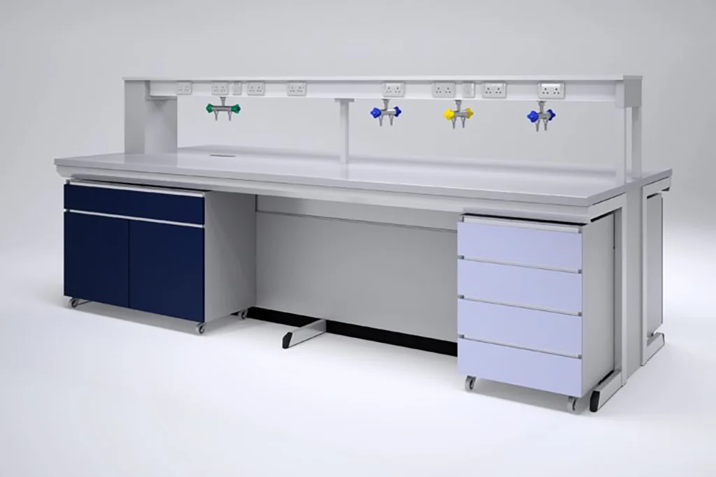 EXEM C FR Double Bench laboratory installation project