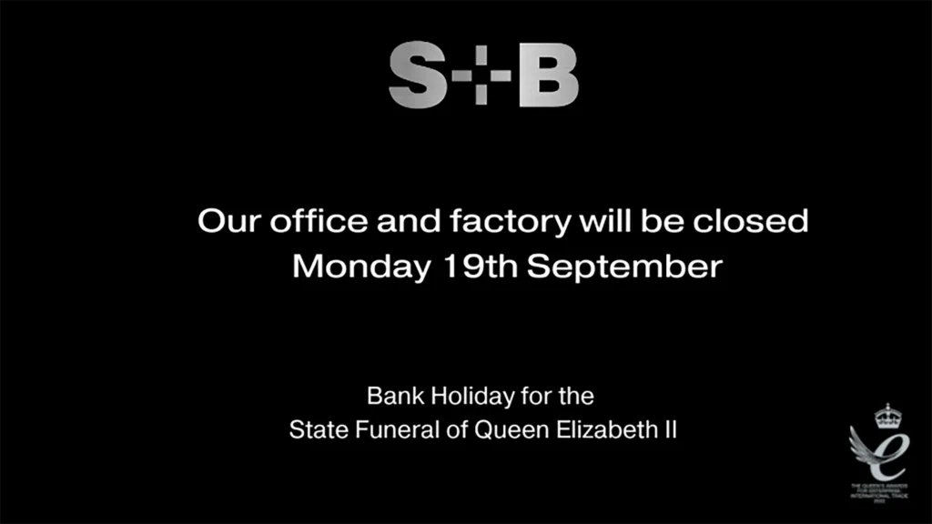 SB Notice Bank Holiday