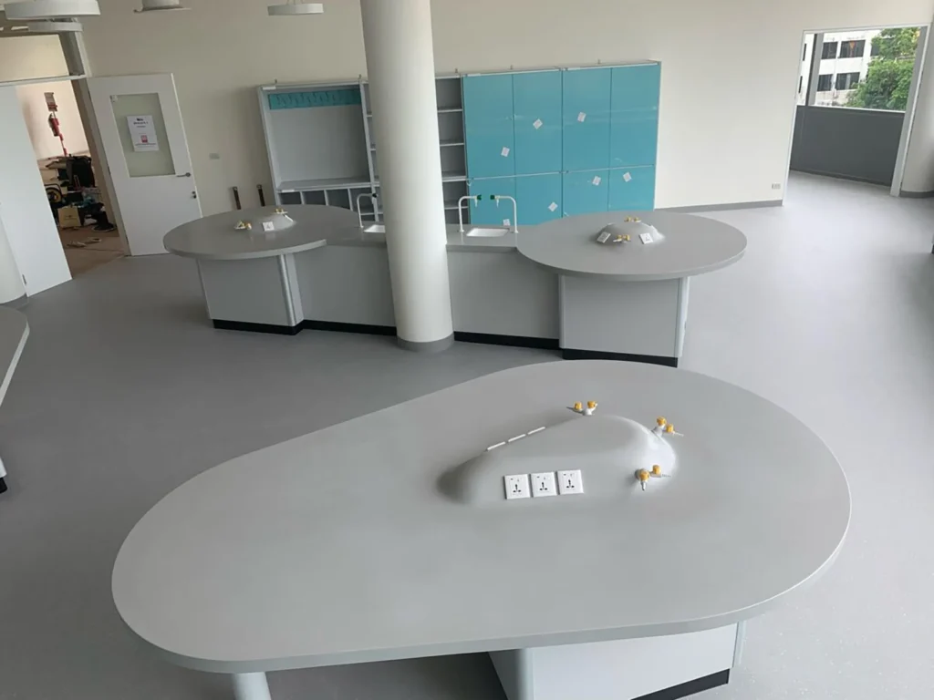 Shrewsbury International School Science Laboratory Furniture