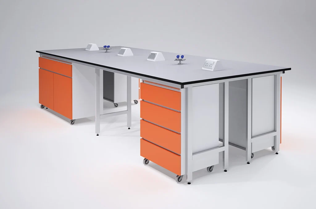 laboratory furniture installation