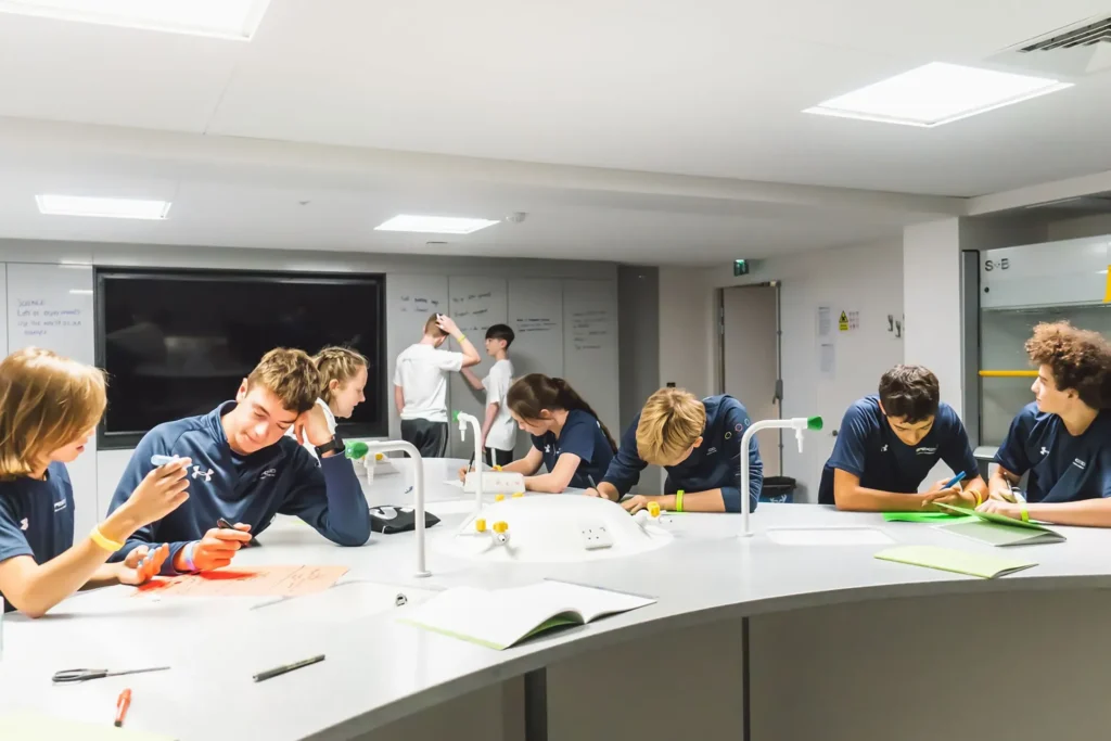 Apex2100 International Ski Academy science classroom