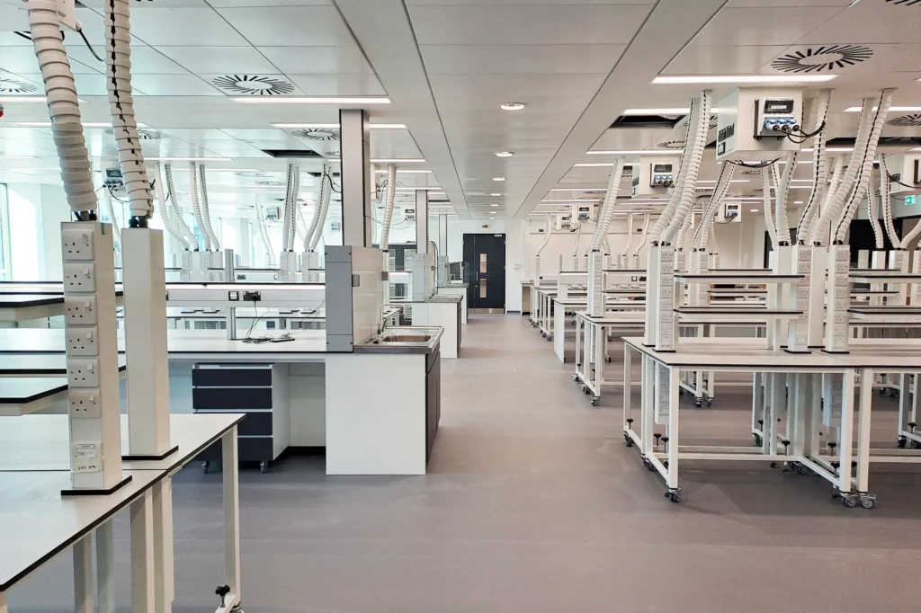 biotechnology company stevenage laboratory installation