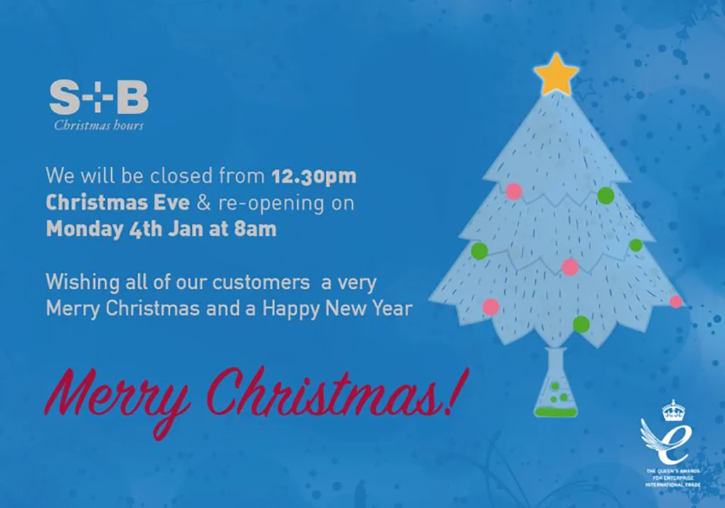 christmas hours sb labs
