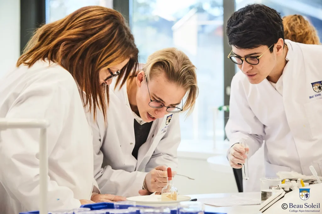 Beau Soleil Labs students