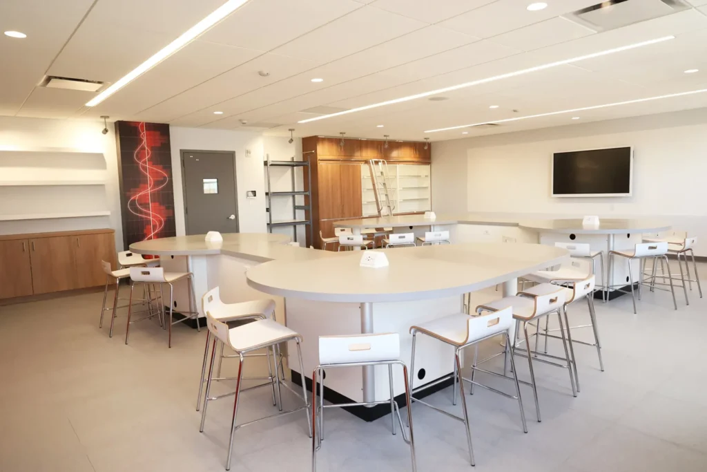 Fontbonne Hall labs Saturn and Mercury