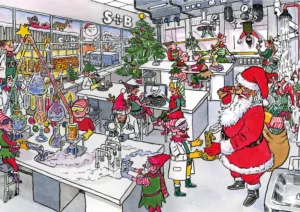 sb labs christmas card new year