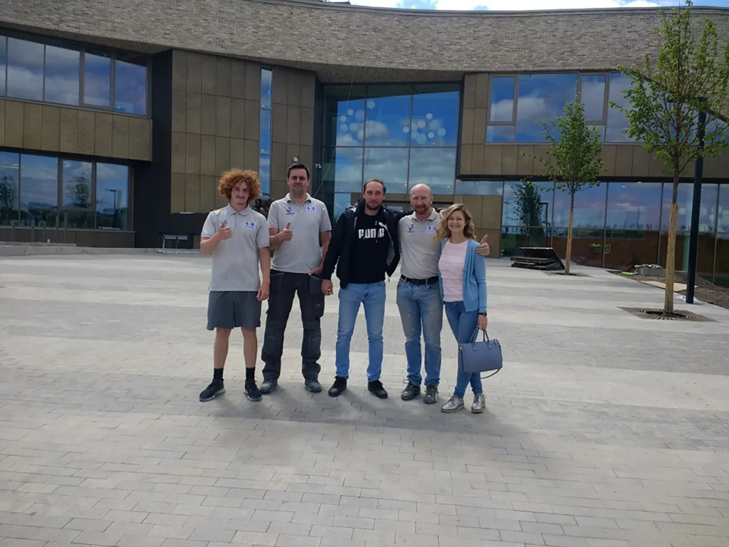 site installation team in letovo international school