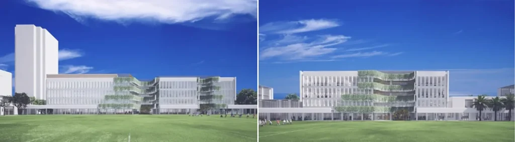 ssis steam and middle school buildings in vietnam