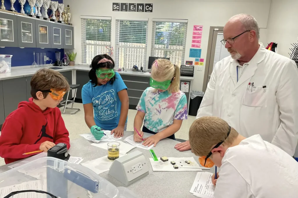 Wilmington Academy science lab